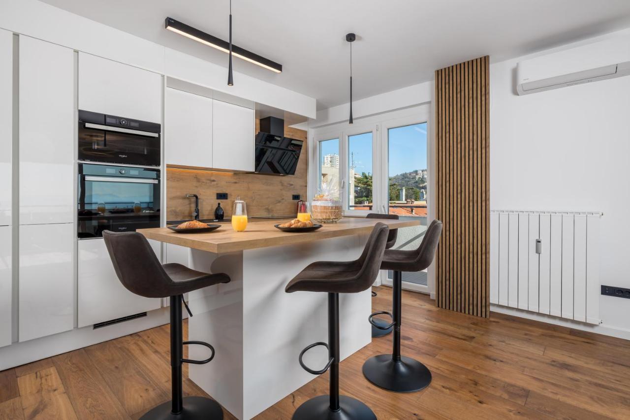 Apartament Aenei Delux Rijeka Zewnętrze zdjęcie
