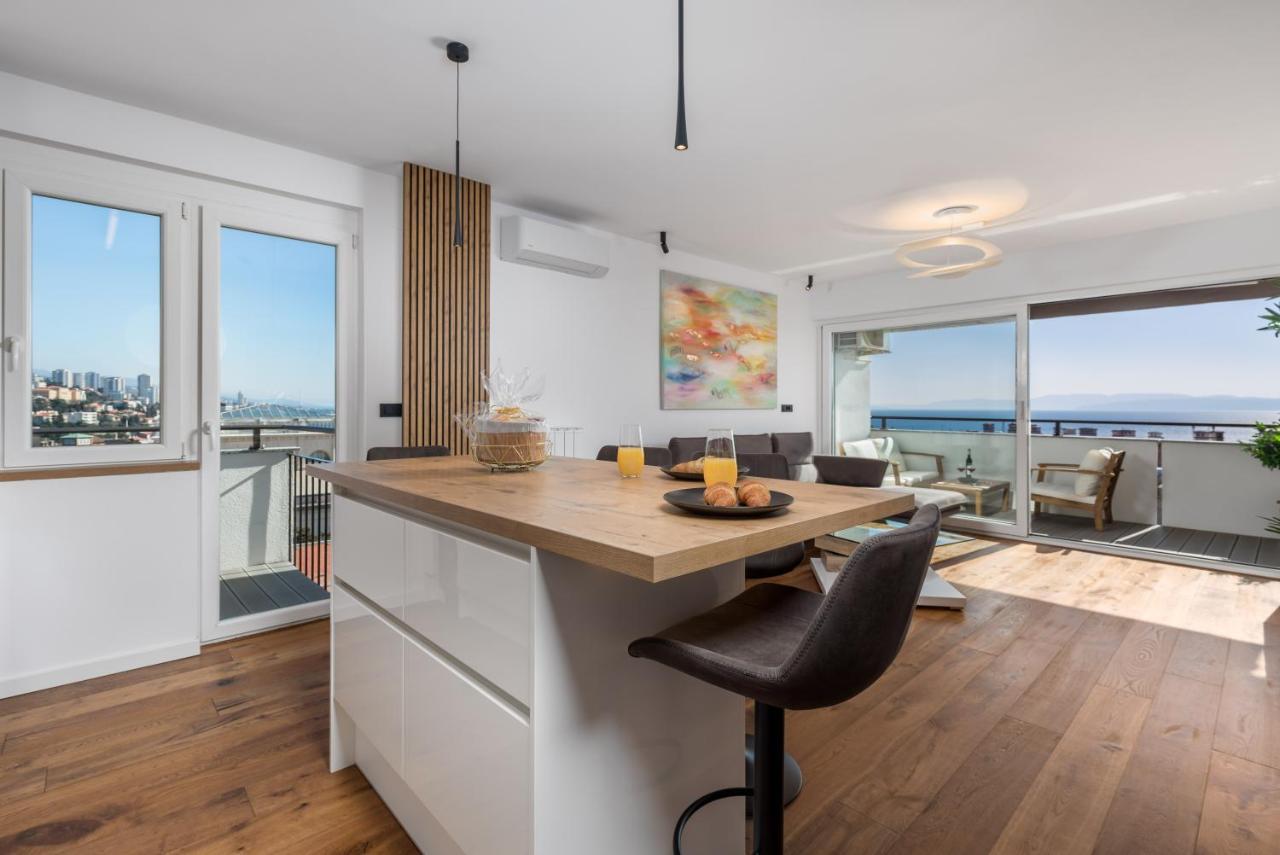 Apartament Aenei Delux Rijeka Zewnętrze zdjęcie